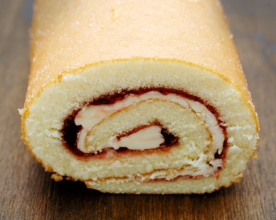 Ice cream cake roll Ice cream cake roll picture